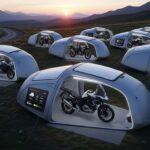 Tents for motorbikes