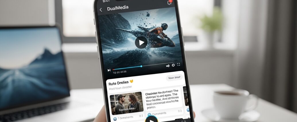 application mobile dualmedia