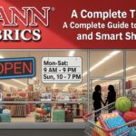 joann fabrics timings