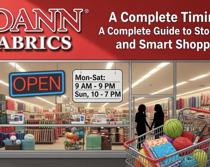 joann fabrics timings