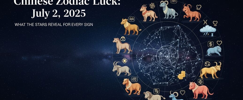 Chinese Zodiac Luck July 2 2025