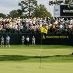 Yellow ribbons at Tour Championship