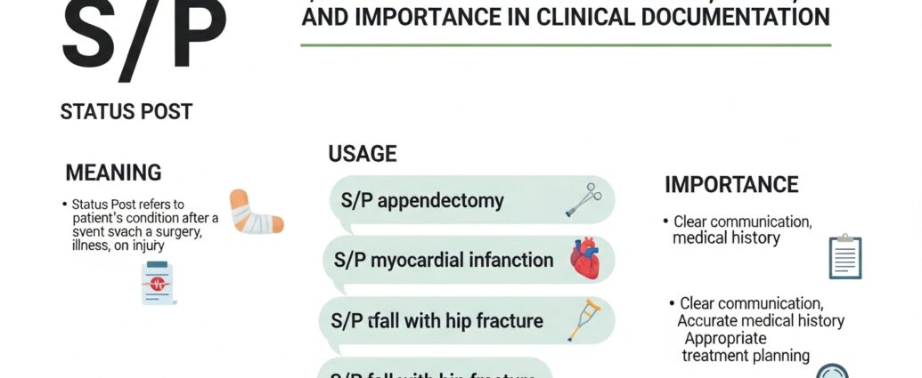 s/p medical abbreviation