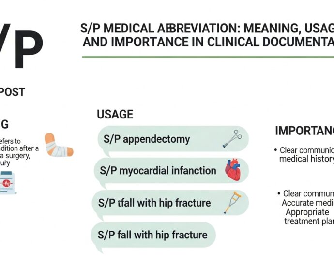 s/p medical abbreviation