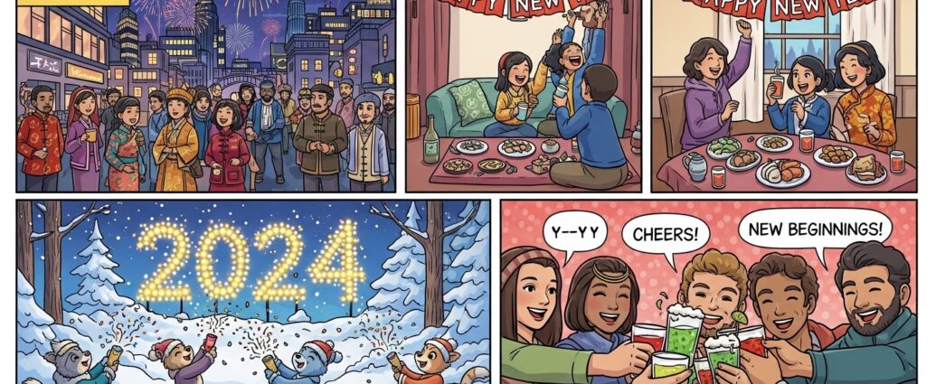 our happy new year comic