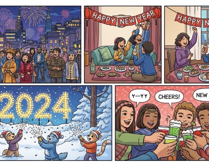 our happy new year comic