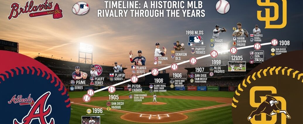 atlanta braves vs padres timeline