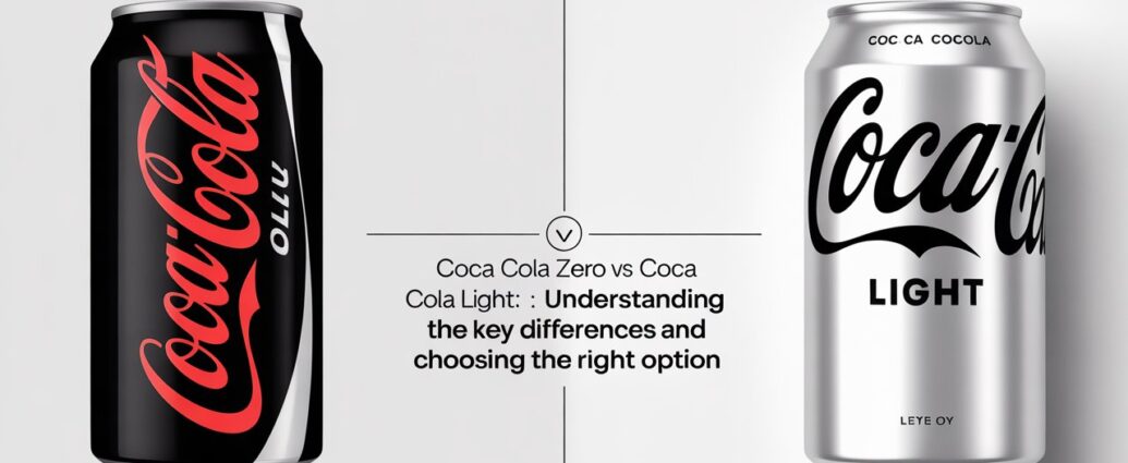 coca cola zero vs coca cola
