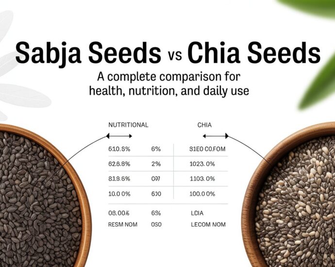 sabja seeds vs chia seeds